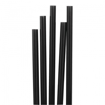 Frappe Straws 5.5'' Black