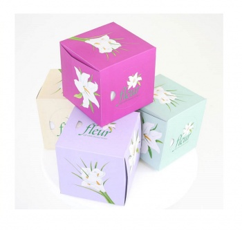 Fleur Cube Tissues 24pk