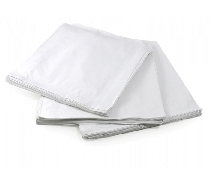 White Paper Bags 8.5'' x 8.5''
