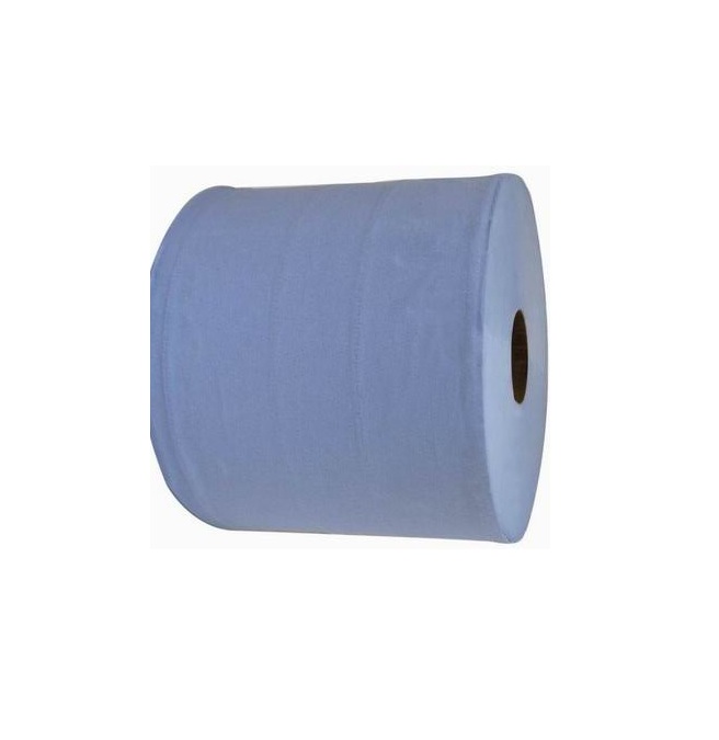 Industrial Wiping Rolls Blue 2ply