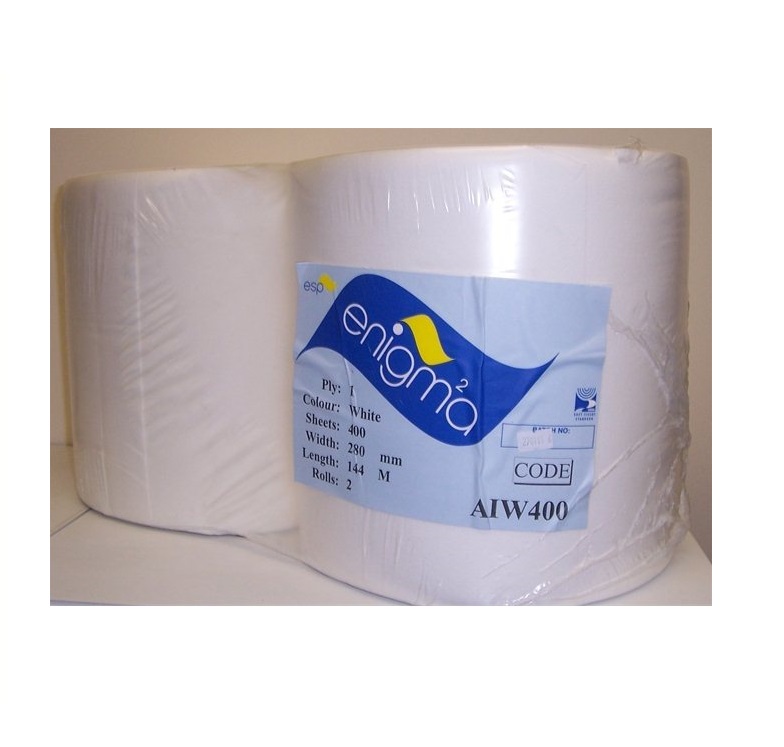 Airlaid Wiping Rolls White 2ply